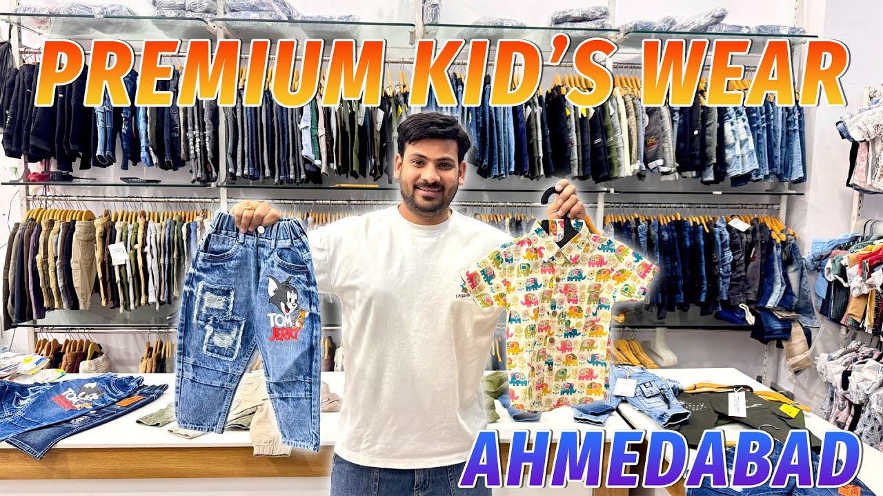 Kids wear Manufacturer in Ahmedabad / kids jeans / Kids Shirts / Saral Ahmedabad