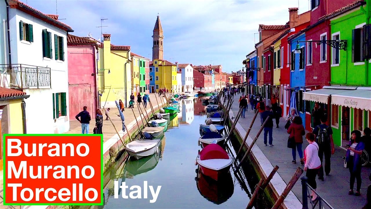 Μπουράνο - Τορτσέλο - Μουράνο, Ιταλία | Burano - Torcello - Murano, Italy