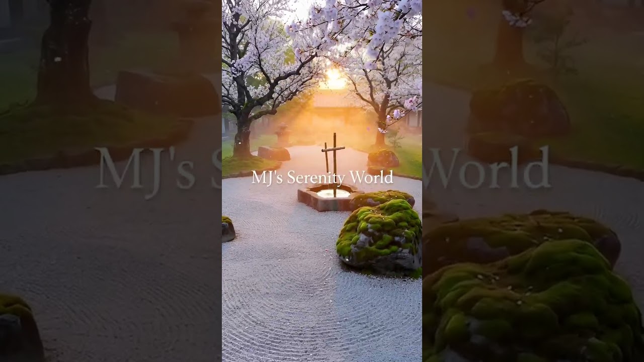 The Perfect Morning in a Zen Garden 🌸 | MJ&rsquo;s Serenity World