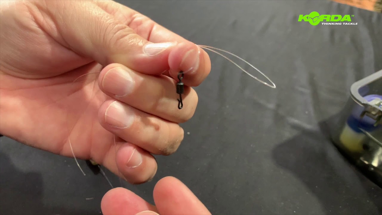 HOW TO: Attach Leadcore or Safe Zone Leaders - Part1[ASFN][KORDA][DAIWA]