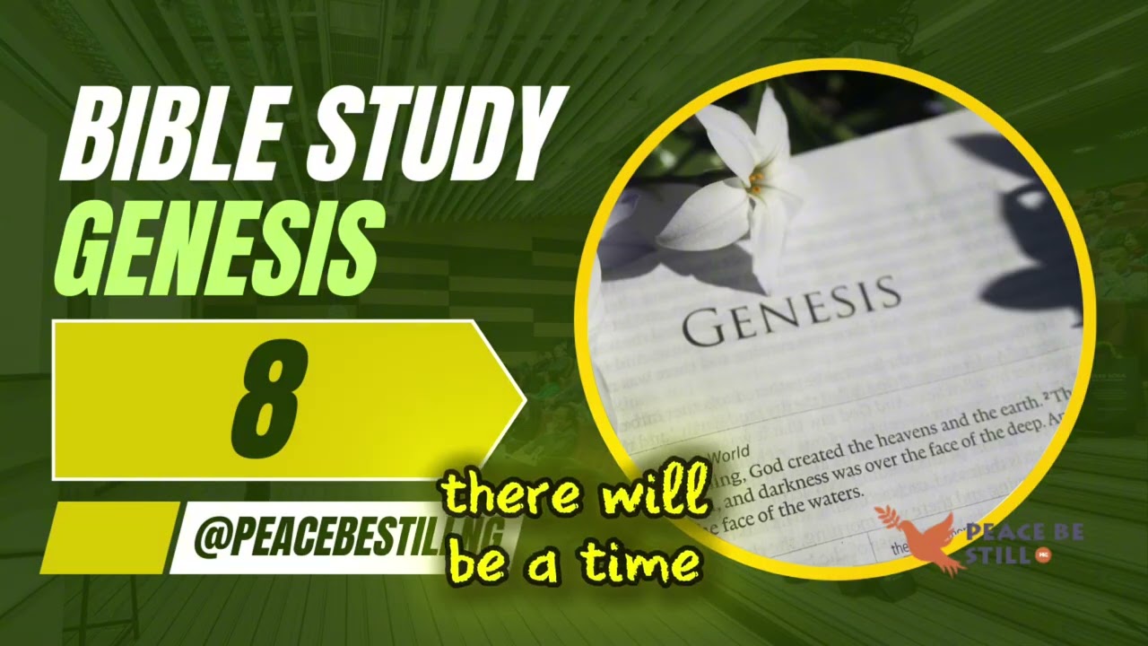 Genesis Chapter 8 | God Remembers Noah | Bible Reading #biblestudy #genesis8