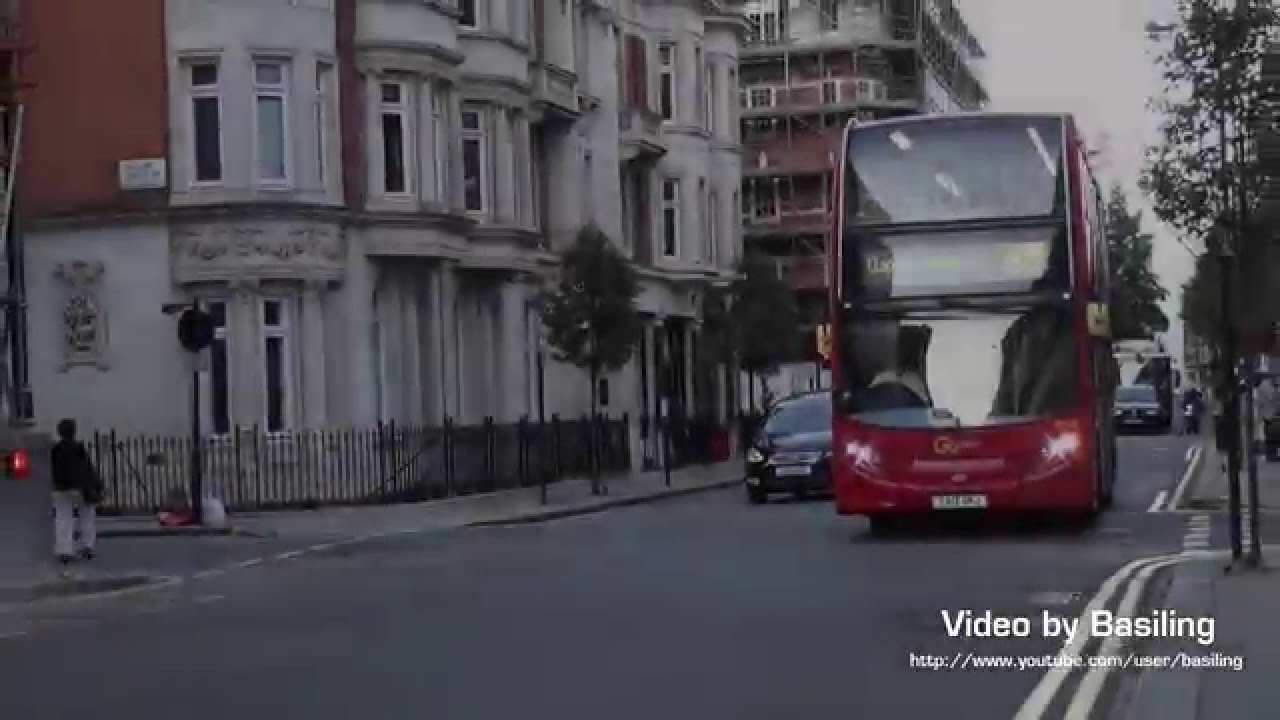 Go Ahead London EH35 Dennis Enviro 400H @ Rt.88 New Cavendish Street to Beak Street