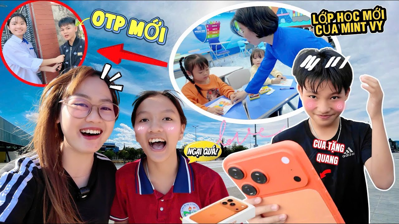 😱 Cua Mang iPhone 17 Pro Tặng Quang – Quang Gọi “Bà Hà Hí” Làm Ai Cũng Sốc! Mint Vy Đổi Lớp Học Mới