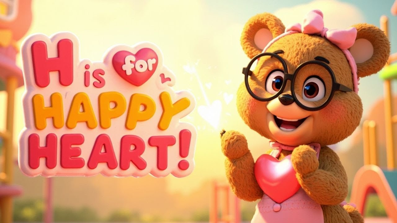 H is for Happy Heart! ❤️ | ABC Phonics Song for Kids | Learn Letter H Sound with Mama Ou SaySay