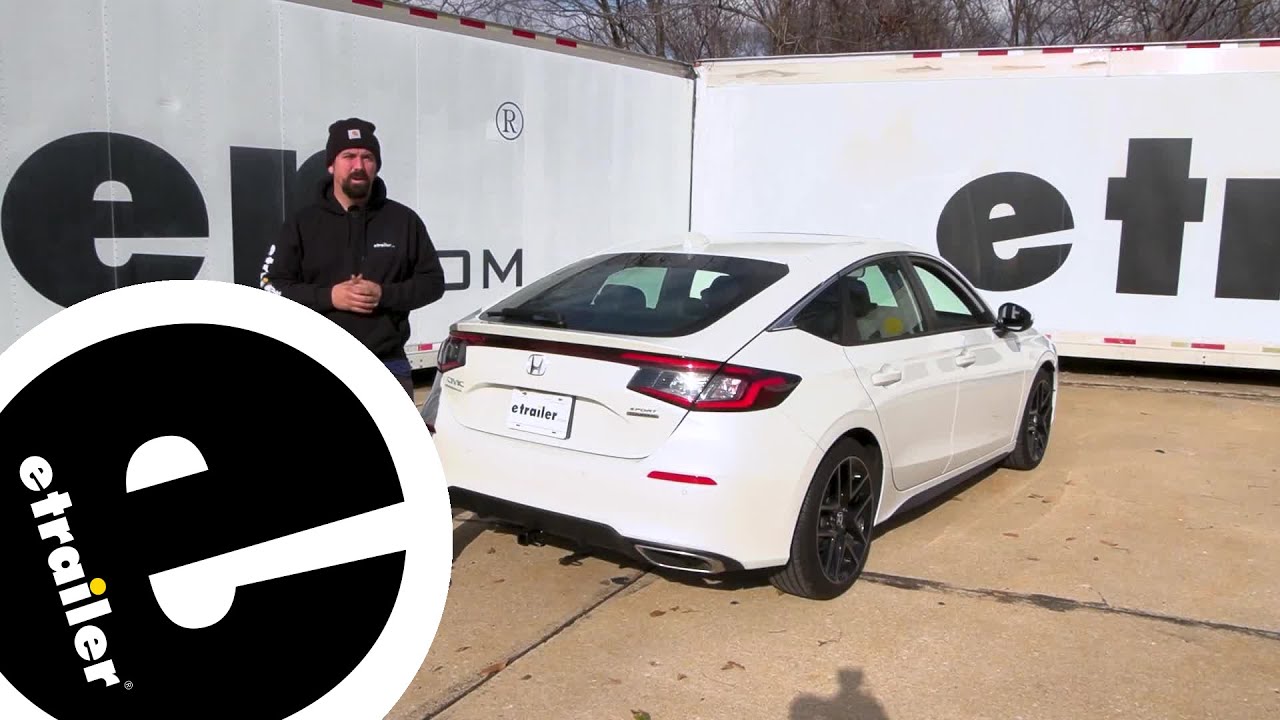 etrailer | Install: Curt Trailer Hitch Receiver on a 2022 Honda Civic