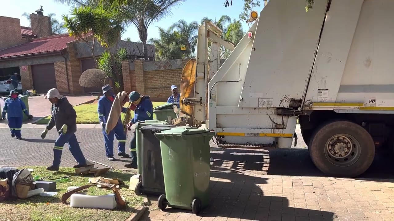 Finally our garbage is  collected.