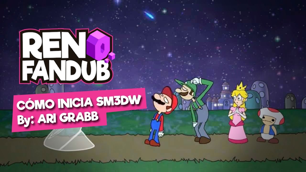 como SM3DW inicia en verdad - by ARI GRABB - Fandub Español Latino