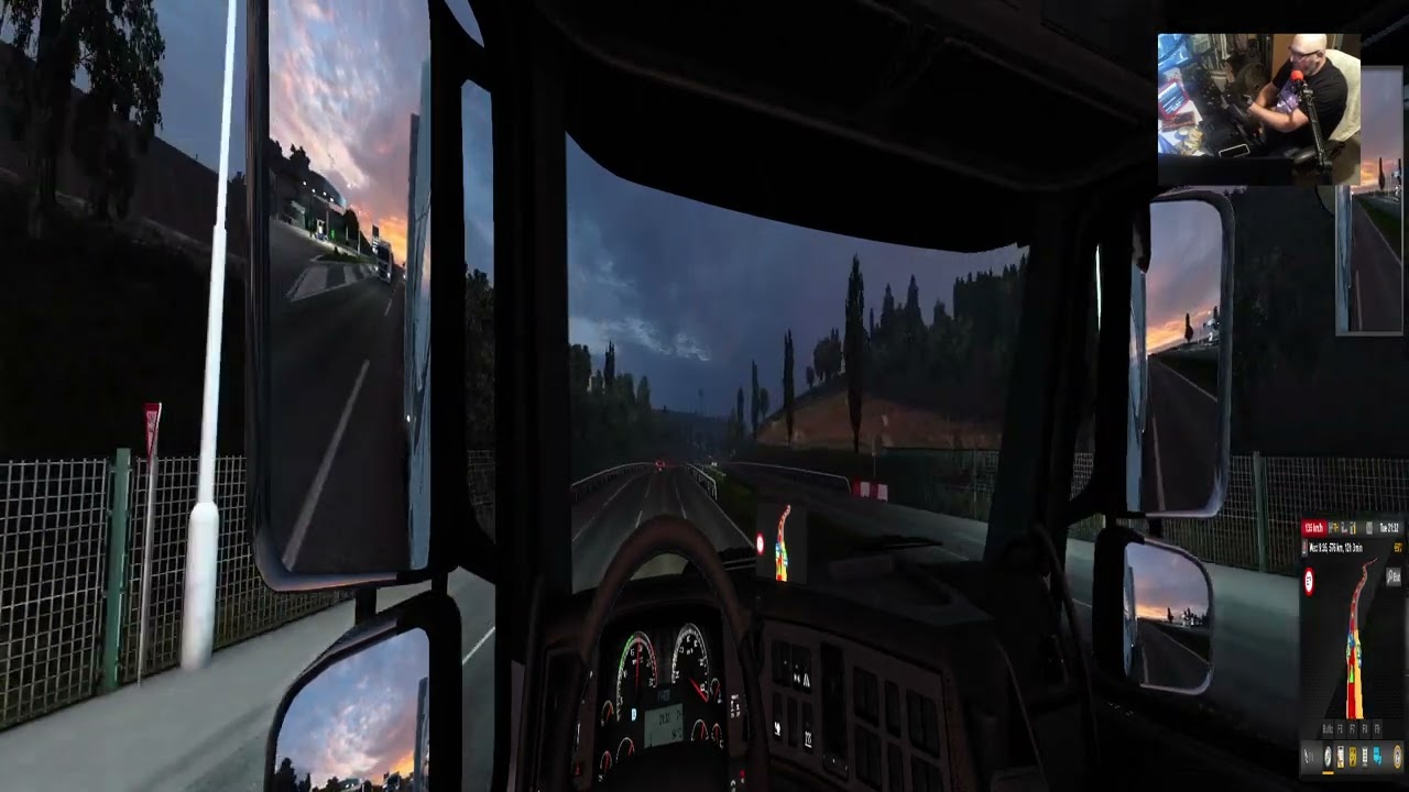 2022-04-01 ETS 2 Aberdeen, GB - Roscoff, FR and other loads throughout France