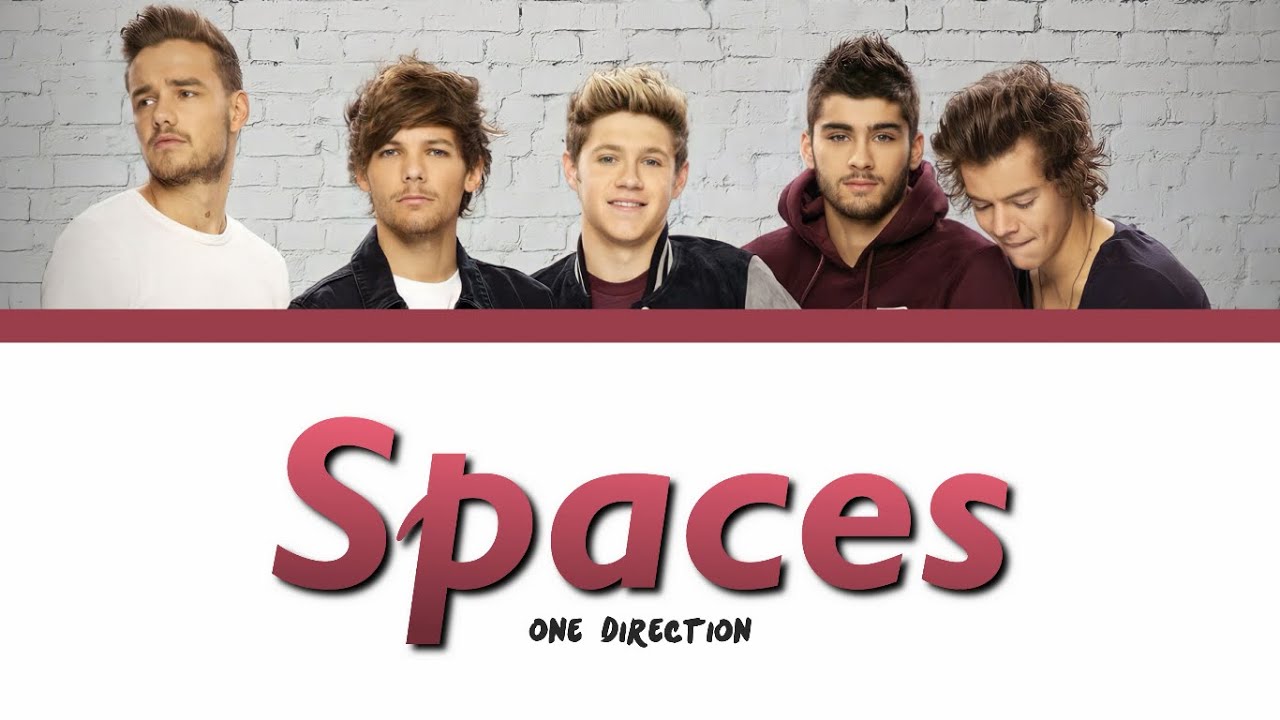 ONE DIRECTION - SPACES lyrics (Color Coded)