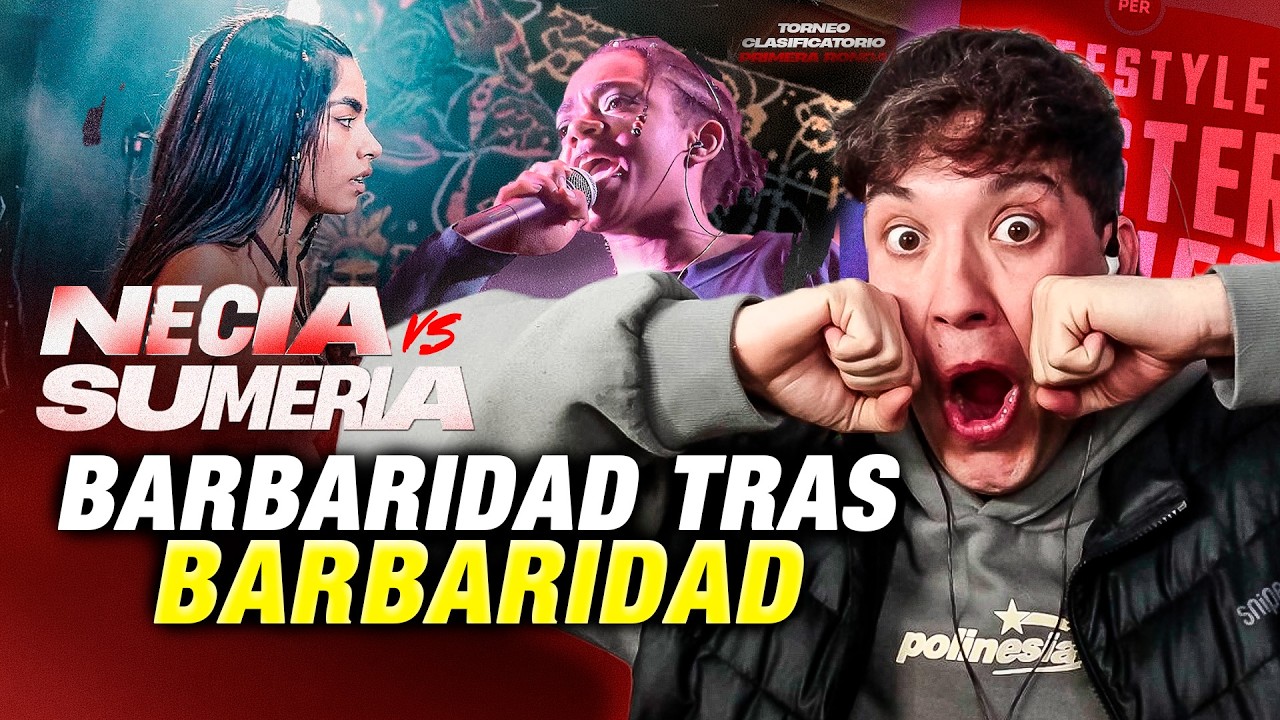 LA BATALLA FEMENINA M&Aacute;S BESTIA DE LA HISTORIA 🔪🇵🇪🫪 SUMERIA VS NECIA FMS PERU 🇵🇪