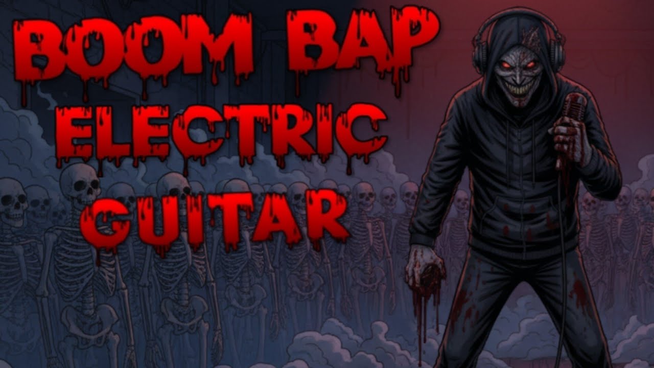 Electric Guitar Boom Bap Beat (30 Min) ⚡️ Hard, Dark & Underground Hip Hop Beat