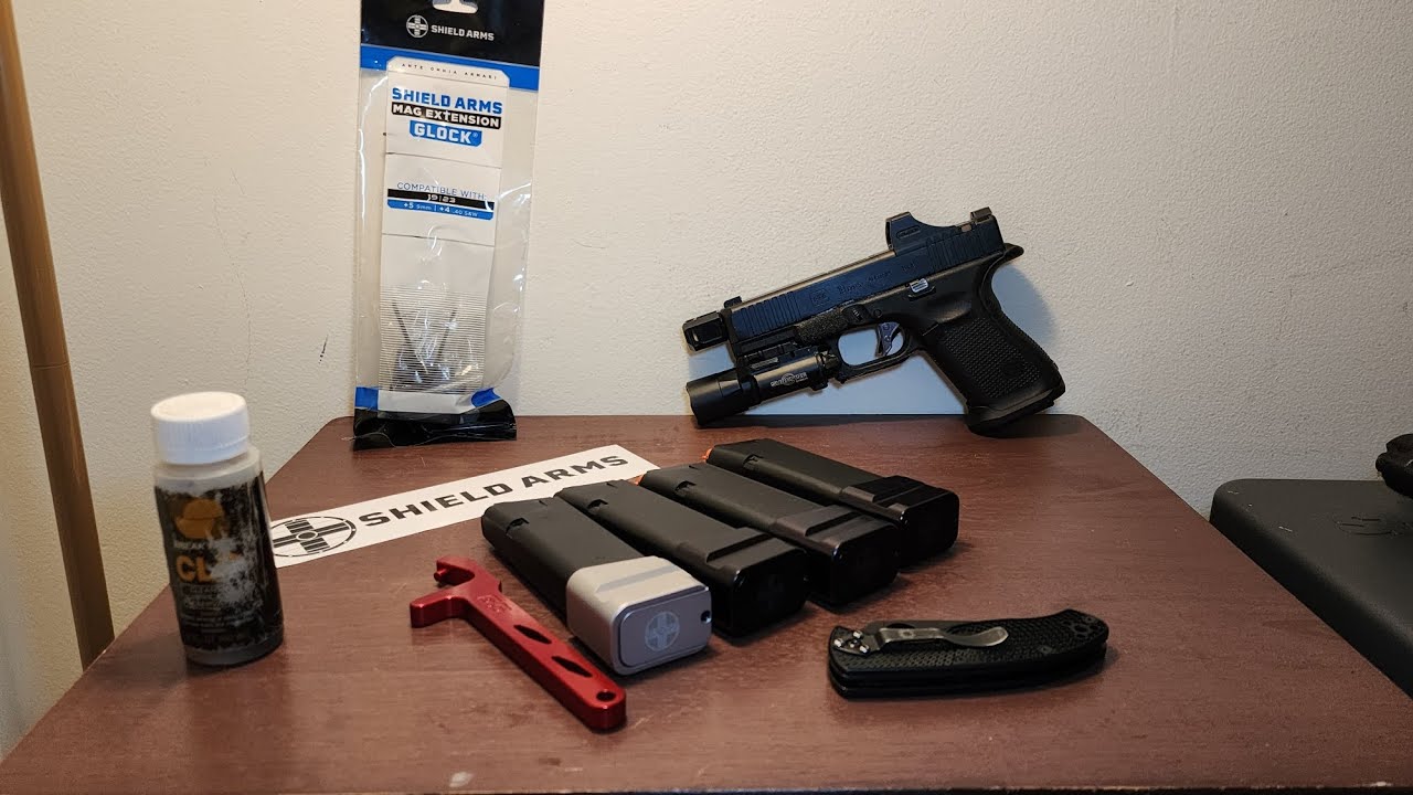 Shield Arms Glock 19 Gen5 Mag Extension install
