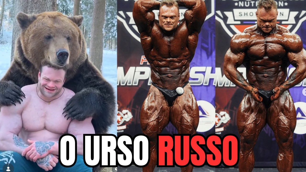 O URSO RUSSO! Sergey Danilov - Mass Monster Gigante Que Chama Atenção Mundial #bodybuilder
