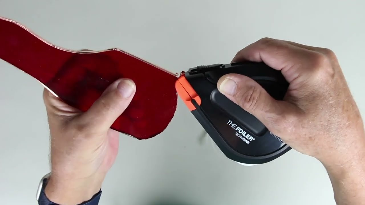 THE FOILER: Foiling Irregular Glass Pieces