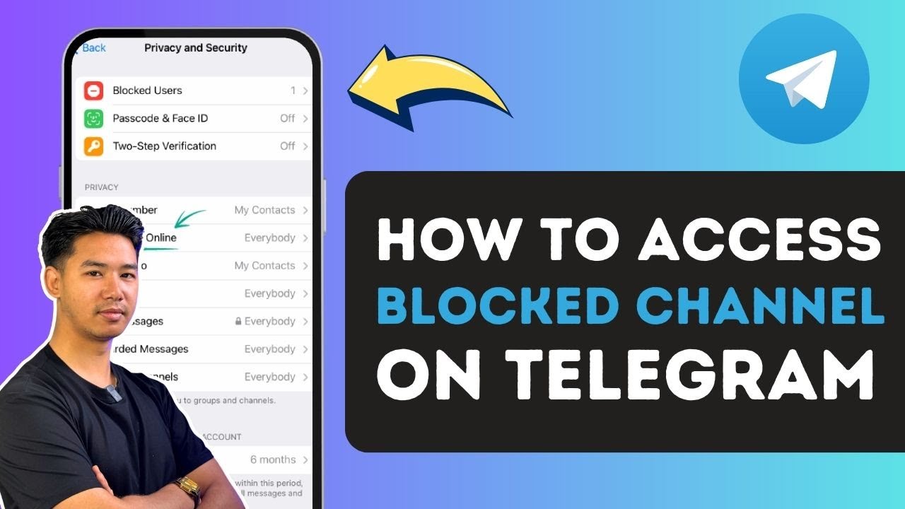 How To Access Blocked Telegram Channel !