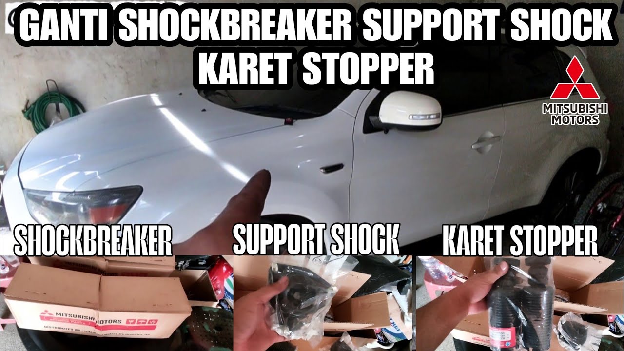 GANTI KAKI-KAKI‼️ SHOCKBREAKER‼️ SUPPORT SHOCK‼️ KARET STOPPER ‼️#Mitsubishi #Outlandersport