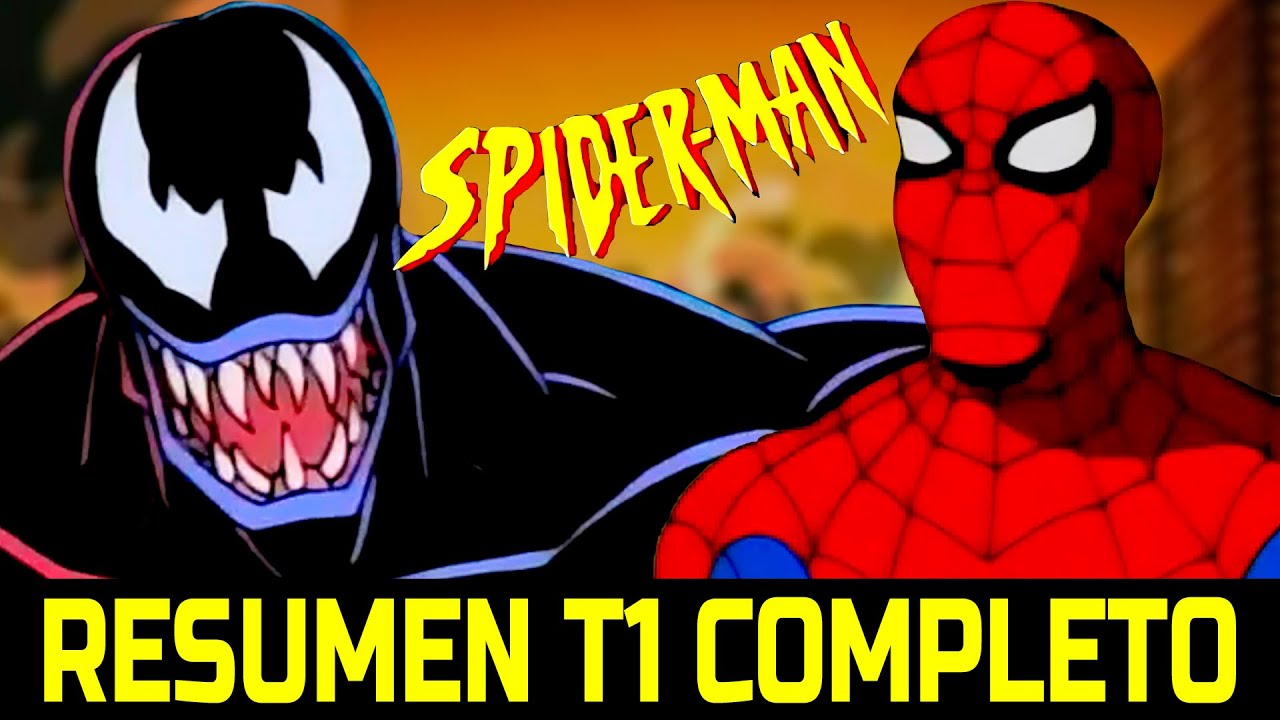 🔥SPIDER-MAN 1994 | La serie animada: Resumen completo de la Temporada 1