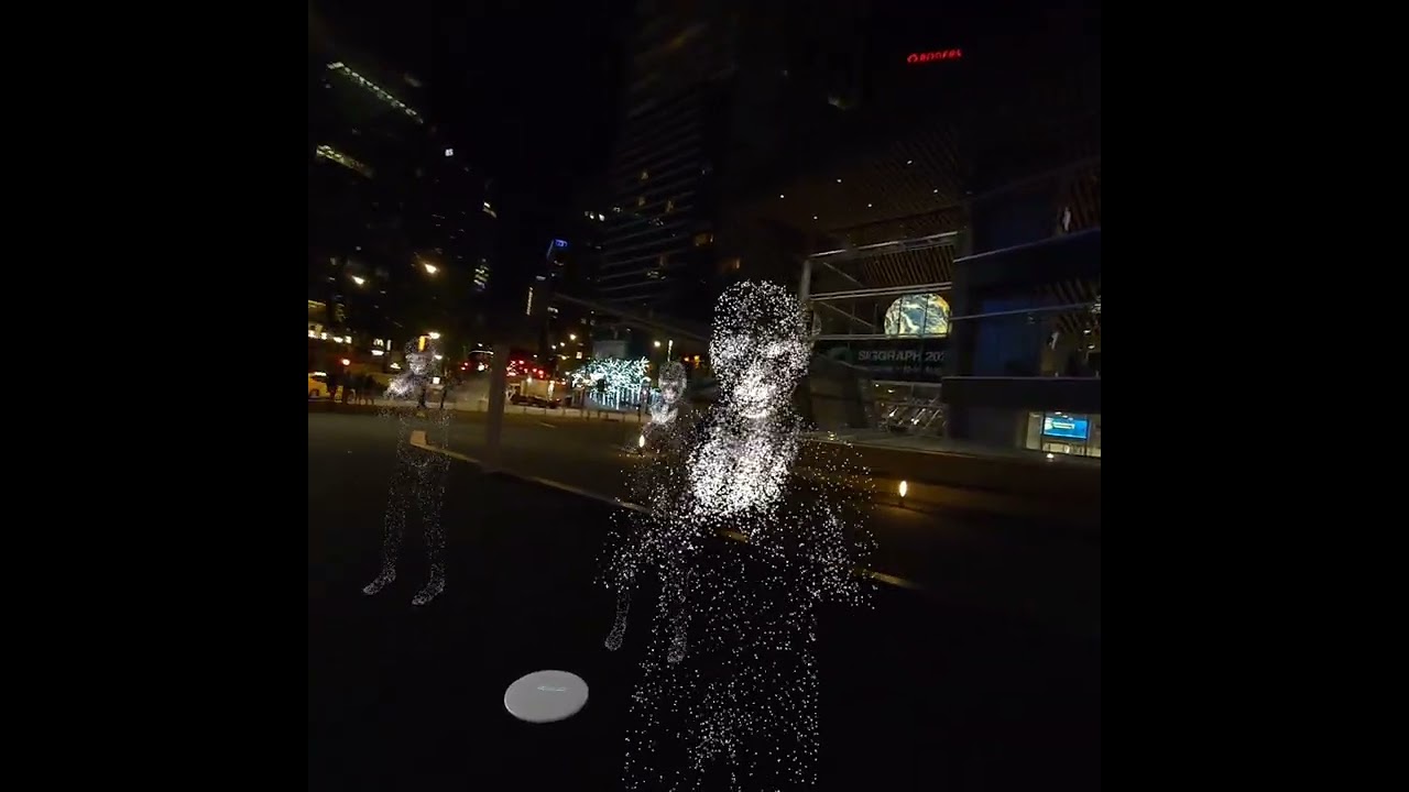 LIVE DEMO_ Remixer le Flying Words Project. SIGGRAPH 2025. Vancouver.
