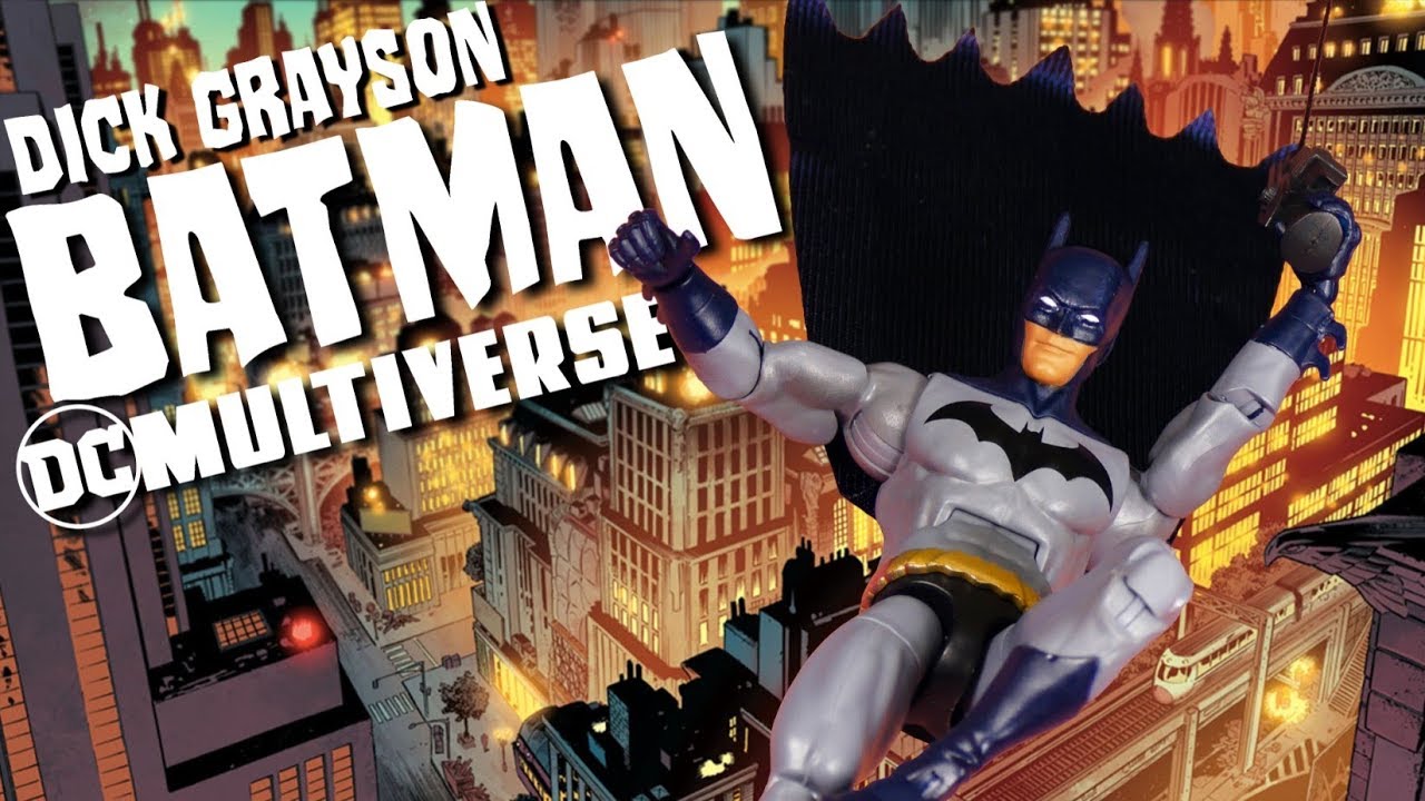 Mattel  DC Multiverse BATMAN Grayson Action Figure Review