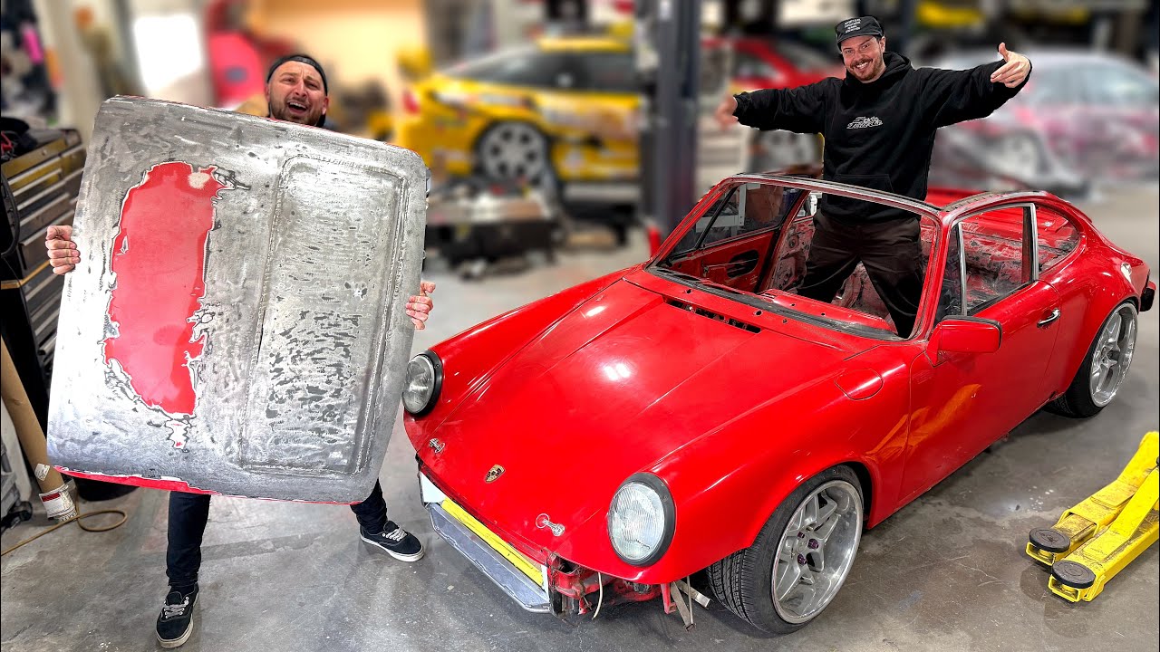 I had to CUT THE ROOF off my PORSCHE 911…