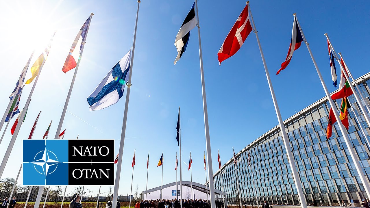 Ceremony to mark 🇫🇮 Finland's accession to NATO, 04 APR 2023