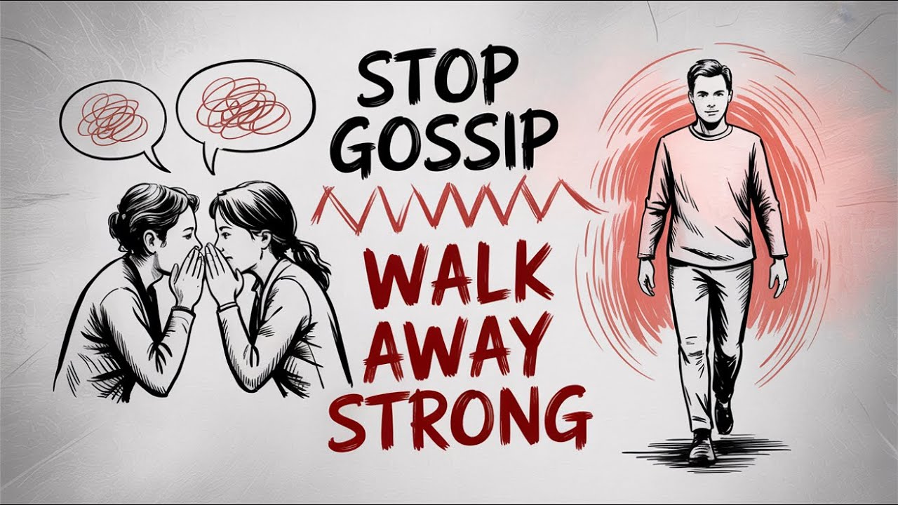 How to STOP GOSSIP Without Ever Feeling Awkward Again (The Psychology)