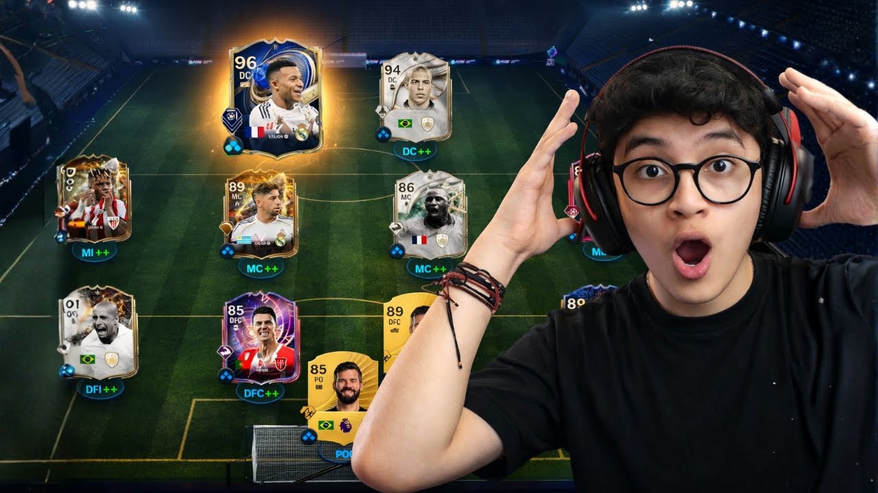 MBAPPÉ TOTY Y RONALDO NAZARIO ICONO EN UNA MISMA PLANTILLA | Mvasquez