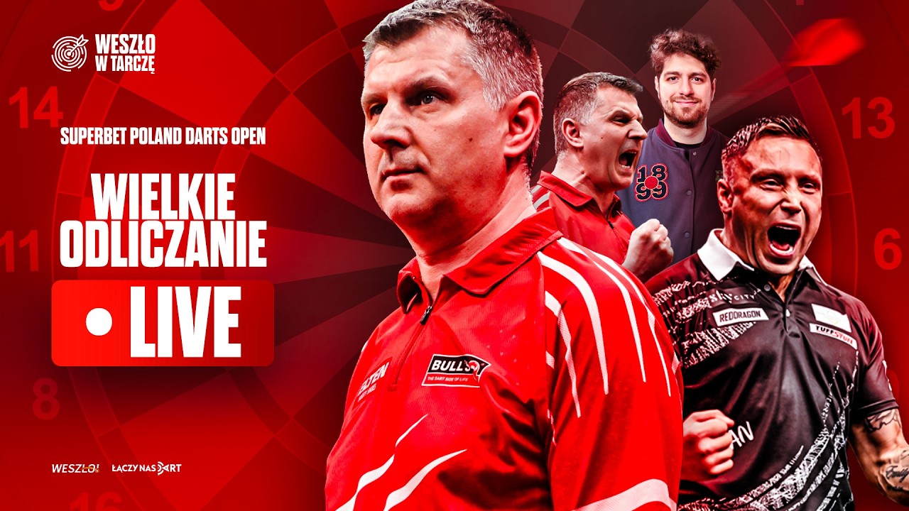 🔴 LIVE: POLAND DARTS OPEN PRZED NAMI! WIELKIE ODLICZANIE DO TURNIEJU | WESZŁO W TARCZĘ