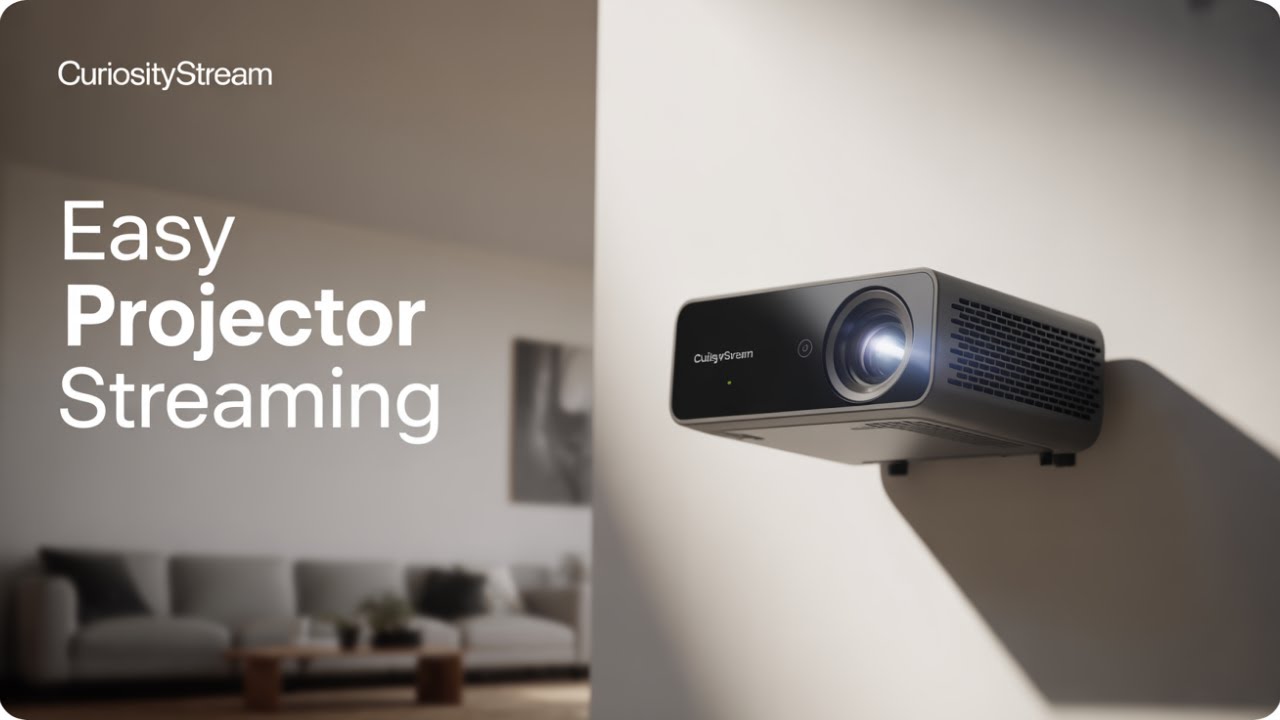 How to Activate CuriosityStream on Smart Projector and Link to Your Account