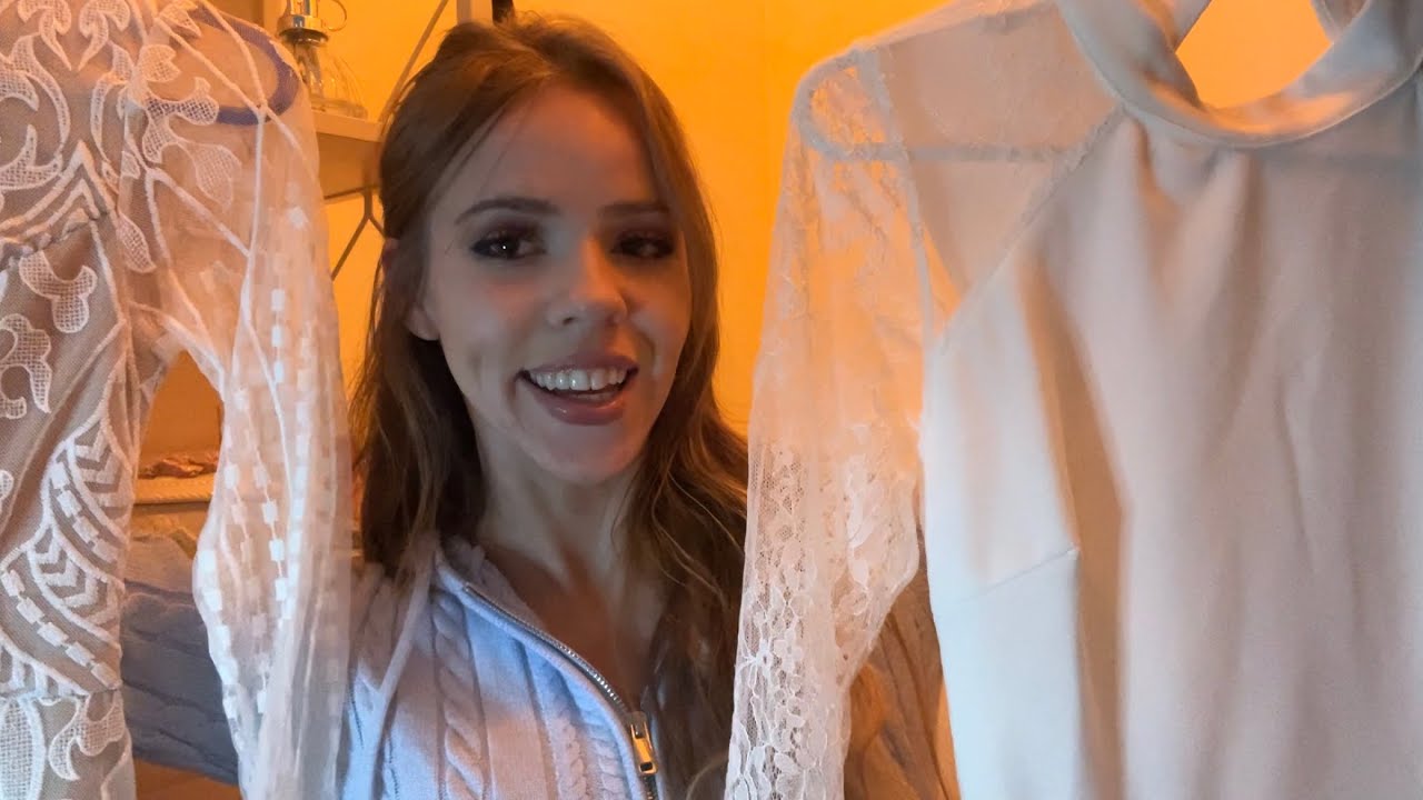 Asmr it’s your wedding! Makeup & dressesss 💍✨ 