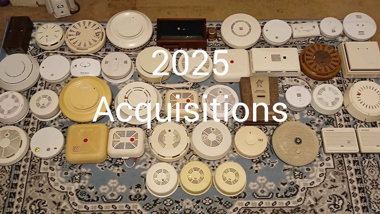 All of my 2025 Smoke Alarm Acquisitions 