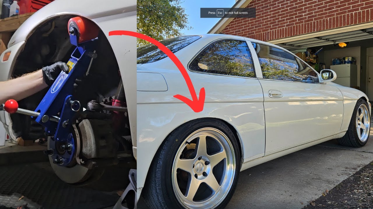 Transforming My SC300: Fender Rolling & Perfect Wheel Fitment | Vlog 10 | #carmodification #sc300