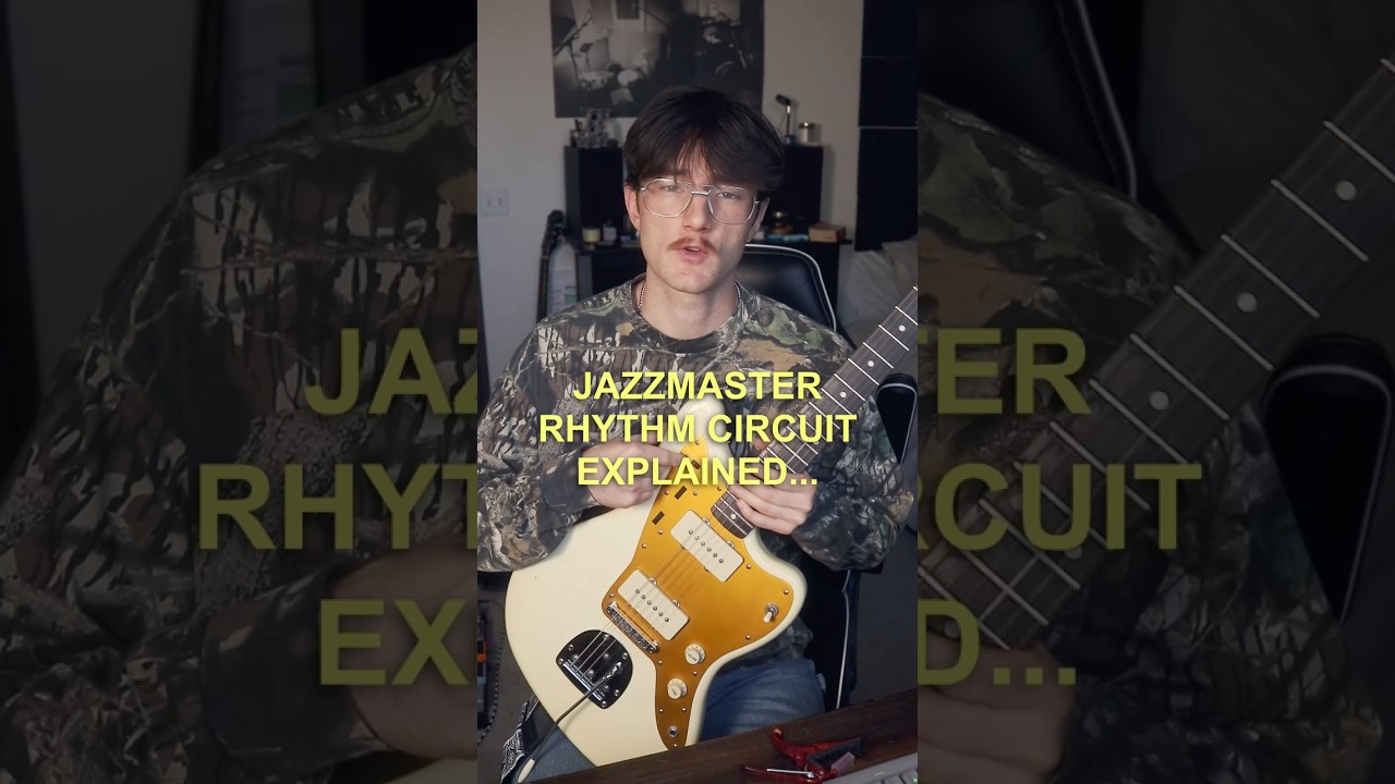 What is the Jazzmaster rhythm circuit?&hellip; #jazzmaster #guitartalk #guitars #fenderguitar #guitartone