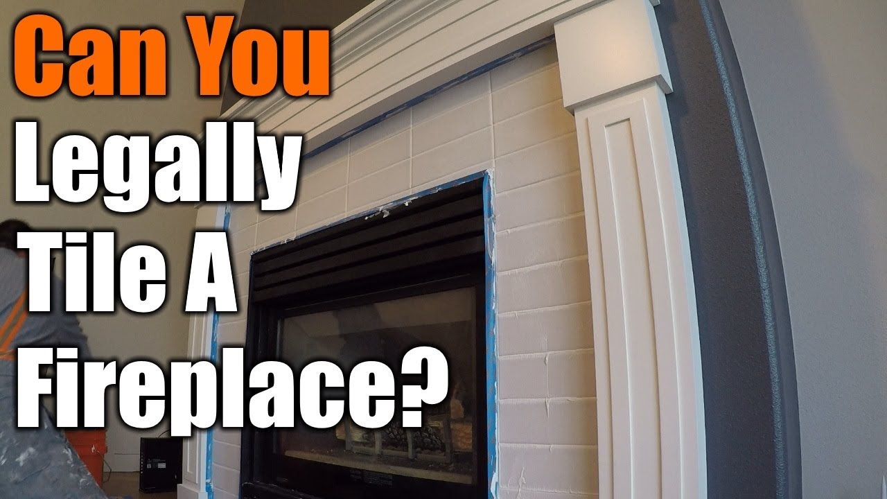 Should You Tile Around Your Fireplace??  | THE HANDYMAN |