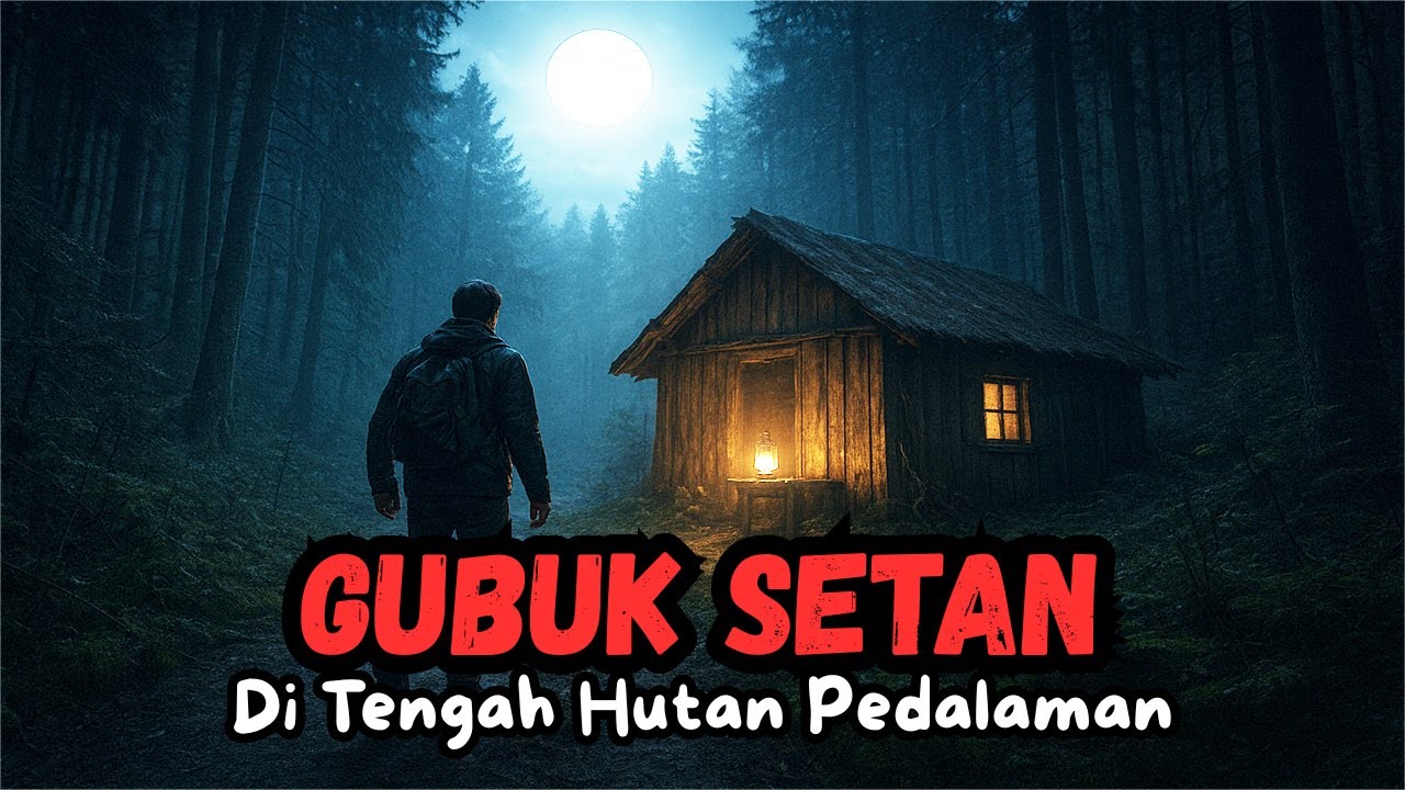 GUBUK SETAN DI TENGAH HUTAN PEDALAMAN - CERITA HOROR - KISAH HOROR - CERITA MISTIS