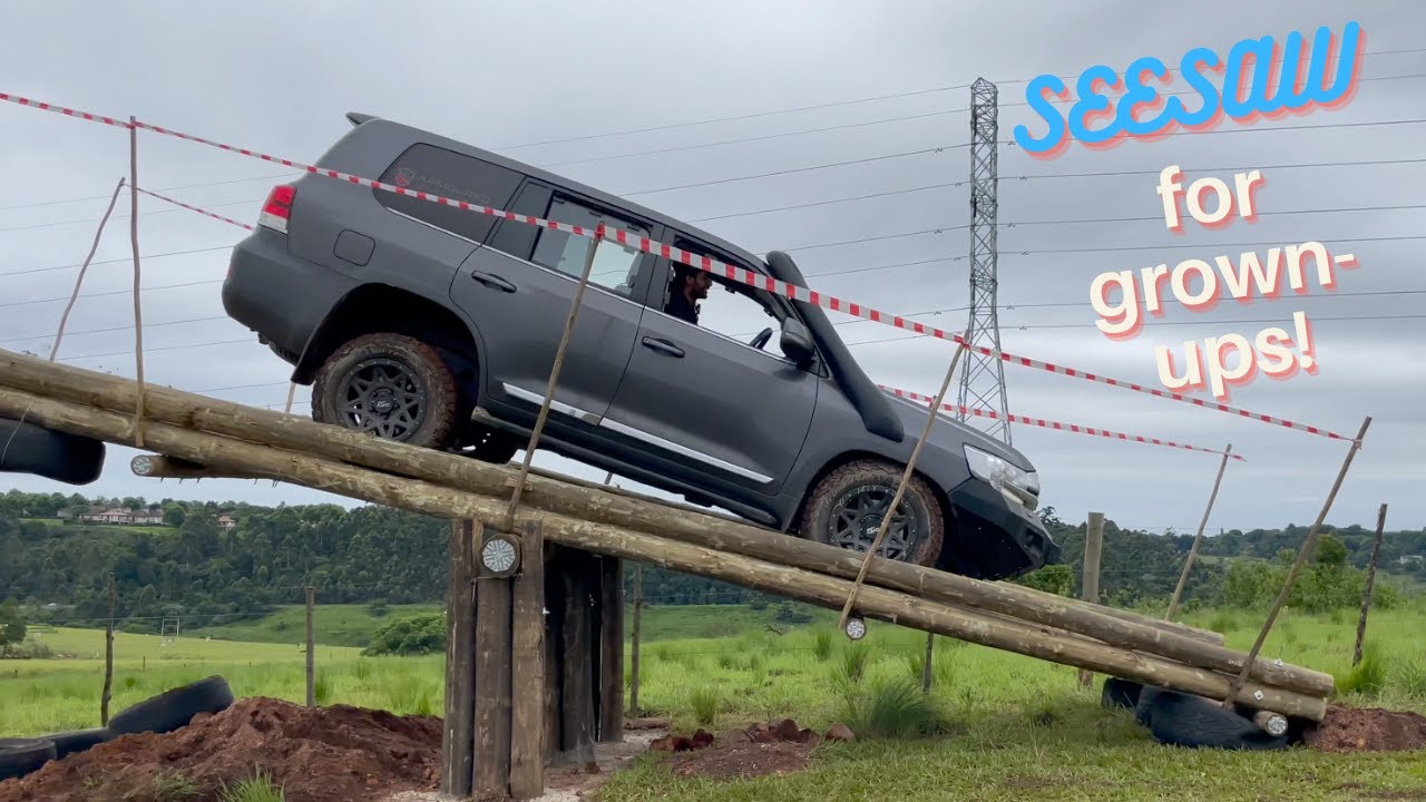 Armoured Land Cruiser 200 Offroad SeeSaw! Clifton Canyon 4x4