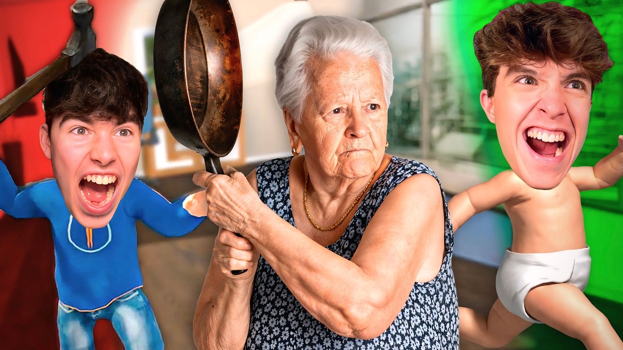 MATO A LA ABUELA *con Iker Unzu* | GRANNY SIMULATOR