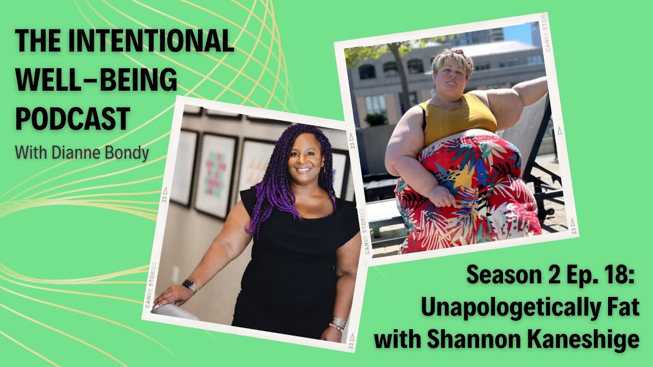 Intentional Well-Being Podcast:  Unapologetically Fat with Shannon Kaneshige