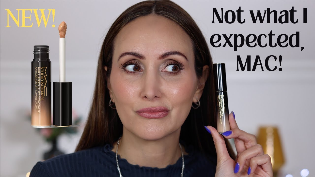 NEW MAC STUDIO RADIANCE 24HR LUMINOUS CONCEALER + WEAR TEST! Here's What You Need To Know...!