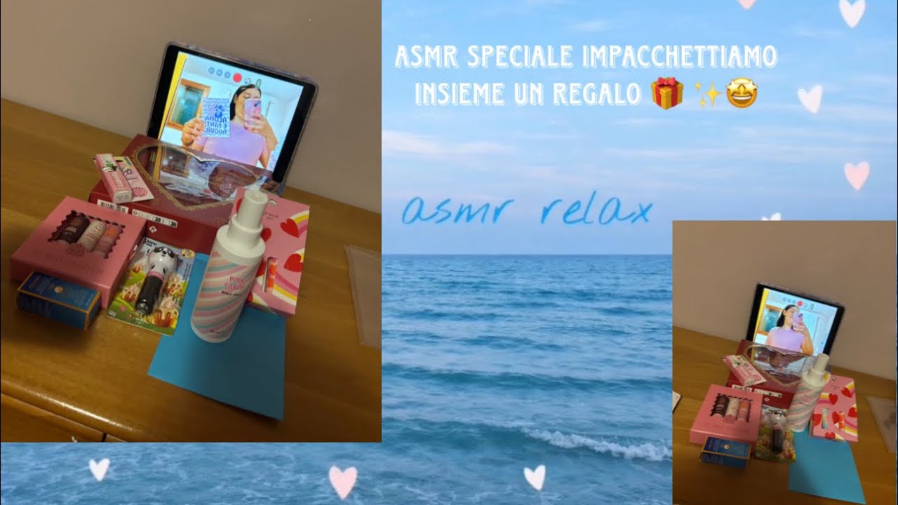 ASMR| Impacchettiamo insieme e vi mostro i regali per una persona speciale✨🎁 