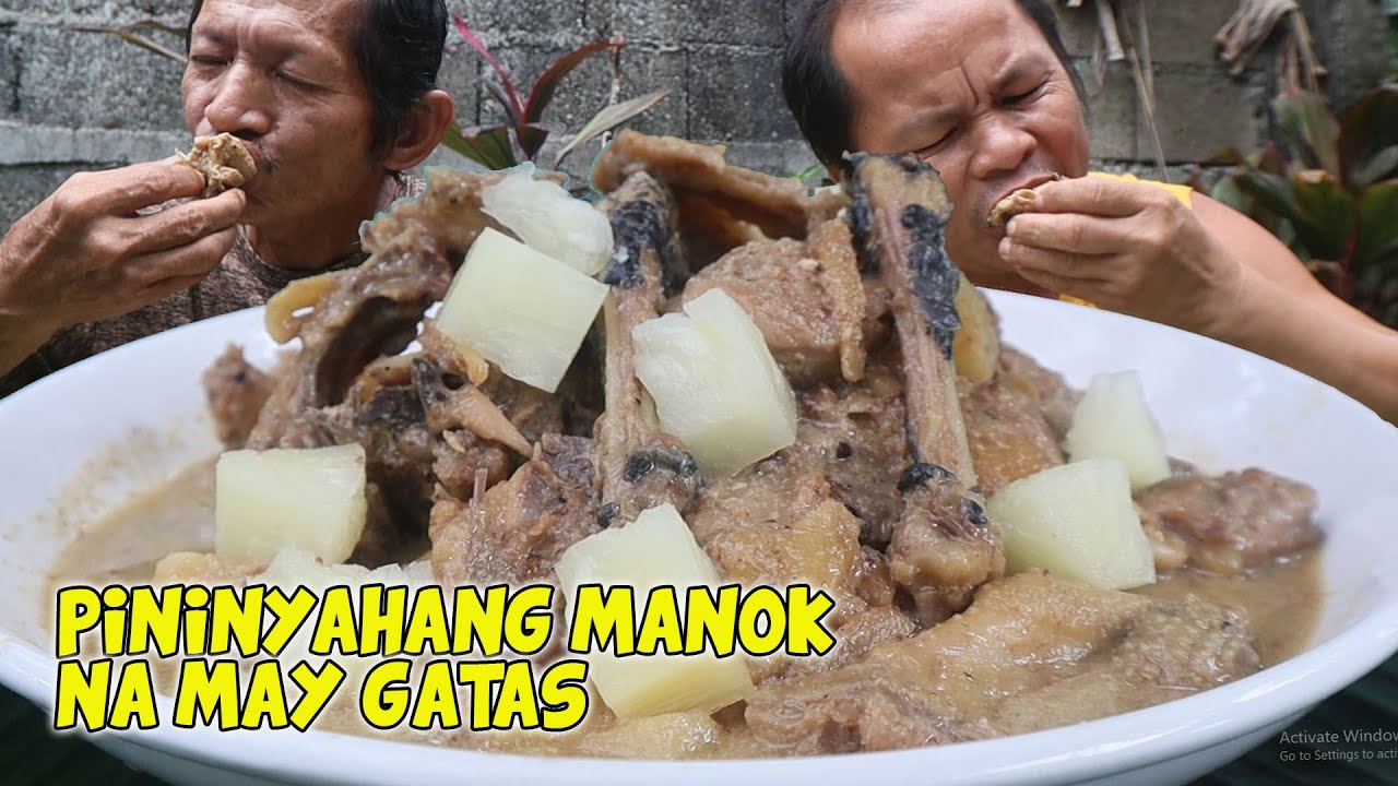 PININYAHANG MANOK, BAT MAY GATAS?