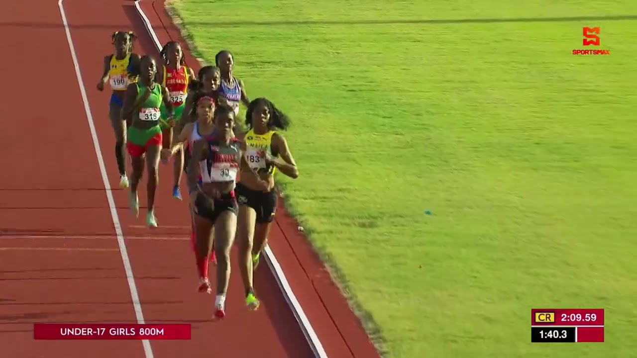 Girls 800M Run U-17 | Final | CARIFTA 2025 Trinidad & Tobago | SportsMax TV