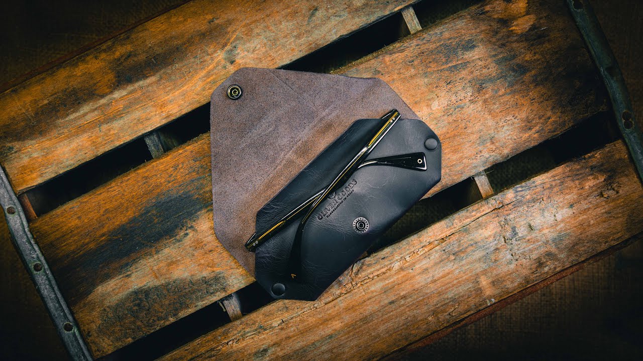 THE BEST EDC GLASSES CASE | HANDMADE LEATHER GLASSES CASE | OLIVER GOODS