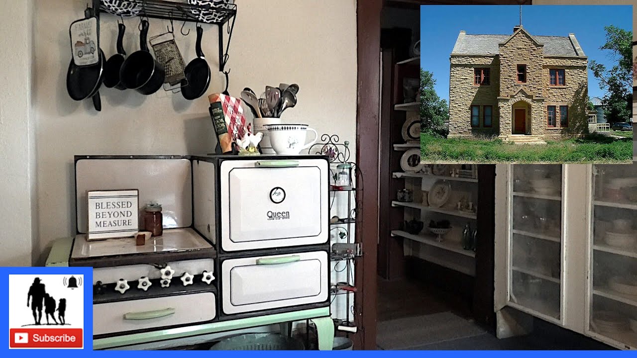 1879 Railroad House Still In Use In Wallace, Kansas - Living History