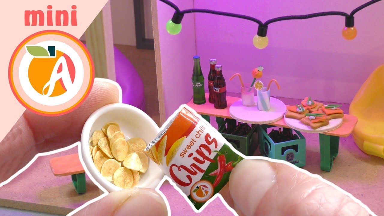 Minifood DIY und Einrichtung für Miniatur Haus Party - Apricozy