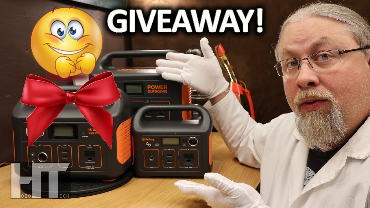 HUGE Jackery Solar Generator GIVEAWAY! Win FREE Portable Solar Power Stations