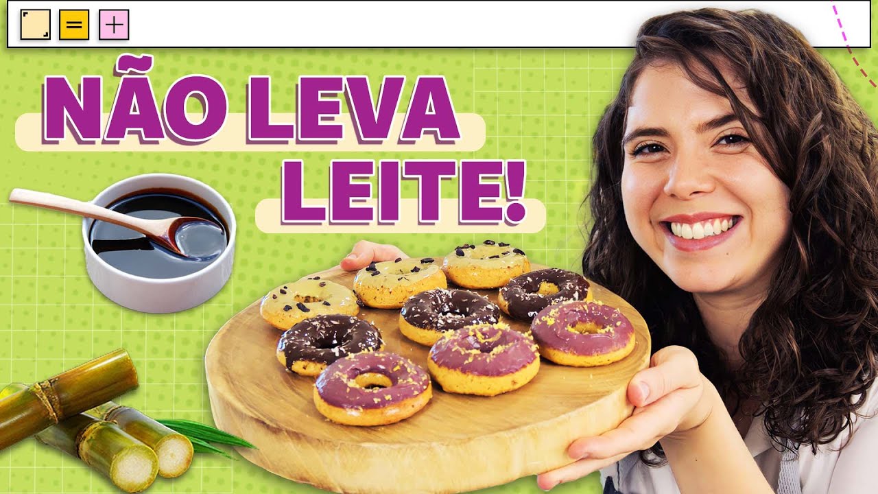 DONUTS SEM USAR LEITE! UMA SOBREMESA SAUDÁVEL IDEAL PARA INTOLERANTES A LACTOSE! | Marina Morais