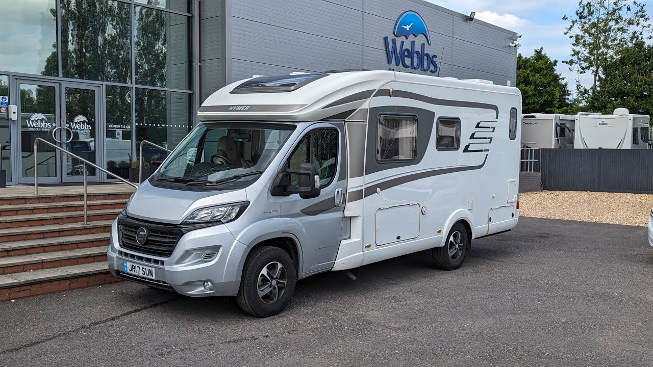 2017 Hymer T554 SL For Sale at Webbs Motor Caravans, Reading