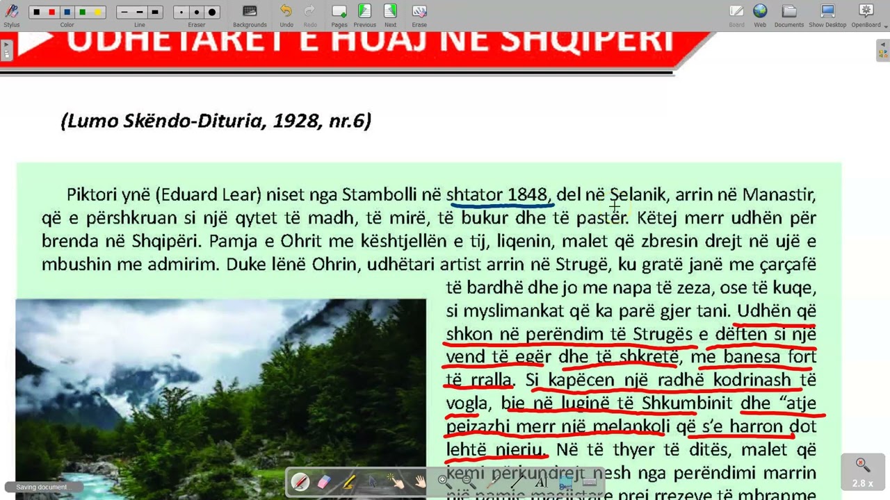 70 71 Gjuha Shqipe 9 Filara Mesimi 70 71 Të lexuarit Udhëtarët e huaj në Shqipëri
