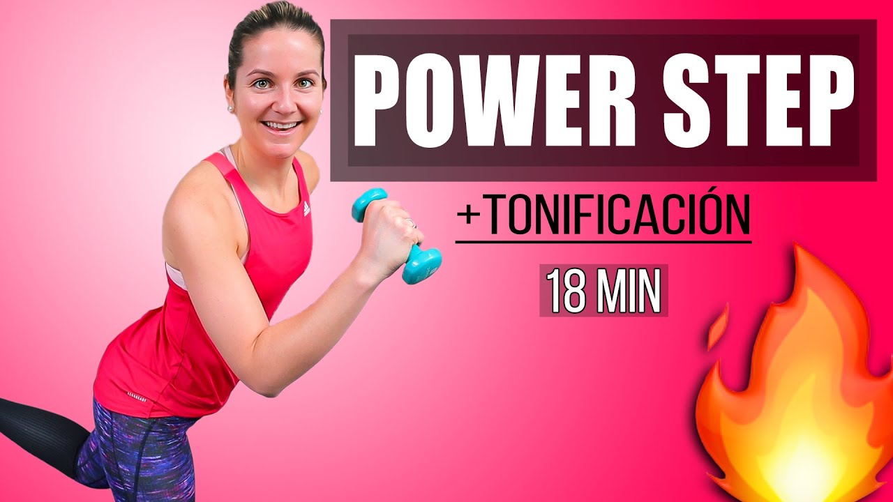 NUEVO POWER STEP QUEMAGRASA 💪🏻😍 - 18 minutos